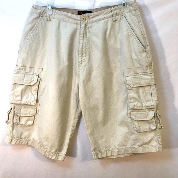 Men’s GB Godbody Cargo Shorts Size 38 - Picture 2 of 7